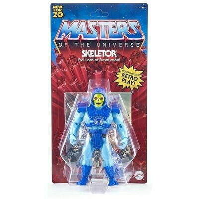 Masters of the Universe Origins Wave 1: Skeletor Action Figure (VARIED US/EU CARD)