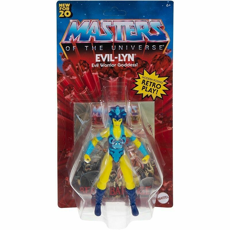 Masters of the Universe Origins Wave 1:  EVIL LYN Action Figure (VARIED US/EU CARD)