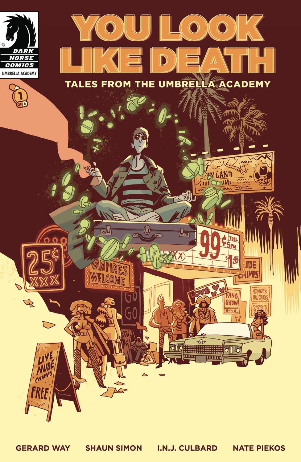 YOU LOOK LIKE DEATH TALES UMBRELLA ACADEMY #1 (OF 6) CVR A G
DARK HORSE COMICS
(16th September 2020)
