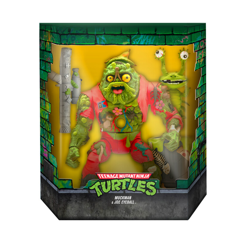 Super7 TMNT Wave 4 Ultimate  MUCKMAN AND JOE EYEBALL Figure (Teenage Mutant Ninja Turtles)
