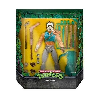 Super7 TMNT Wave 4 Ultimate CASEY JONES Figure (Teenage Mutant Ninja Turtles)