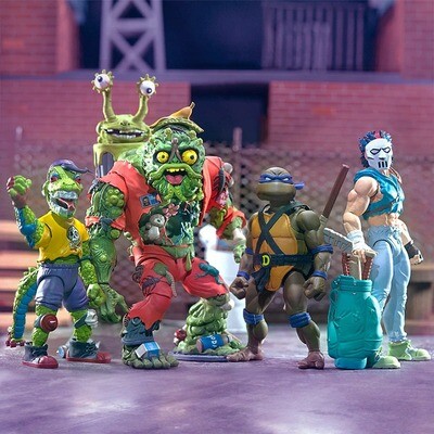 Super7 - TMNT Wave 4 Ultimate - Set of 4 Figures (Teenage Mutant Ninja Turtles)