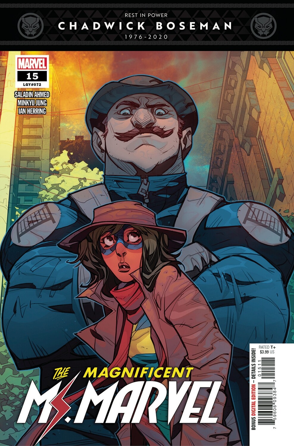 MAGNIFICENT MS MARVEL #15 OUT
MARVEL COMICS
(7th October 2020)