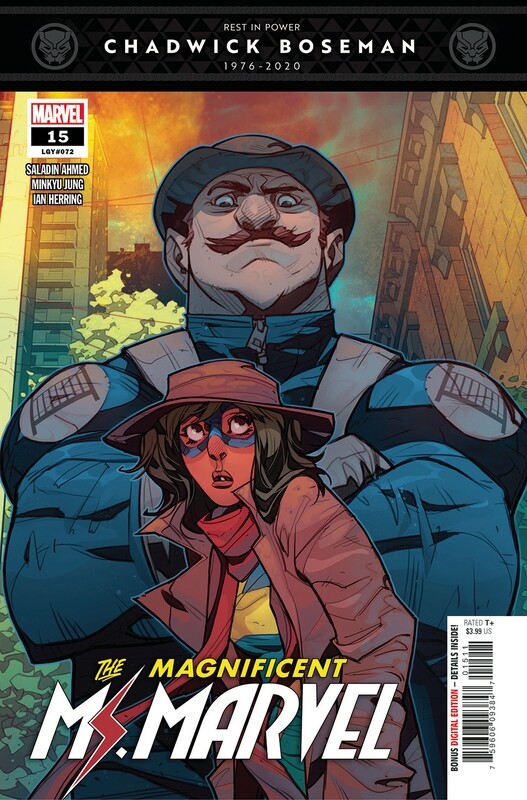 MAGNIFICENT MS MARVEL #15 OUT
MARVEL COMICS
(7th October 2020)