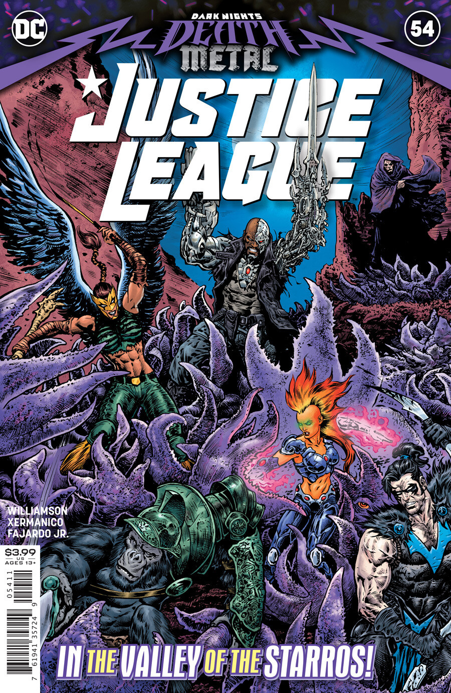 JUSTICE LEAGUE #54 DARK NIGHTS DEATH METAL
DC COMICS
(7th October 2020)