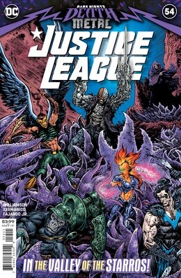 JUSTICE LEAGUE #54 DARK NIGHTS DEATH METAL
DC COMICS
(7th October 2020)