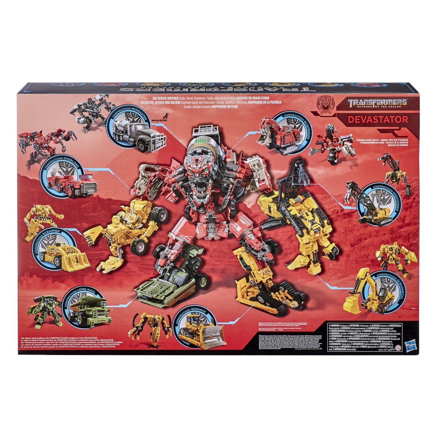 Transformers Studio Series 69 Devastator 8 Figure pack