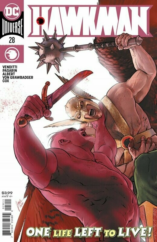 HAWKMAN #28
DC COMICS
(14th October 2020) HAWKMAN #28
DC COMICS
(14th October 2020)