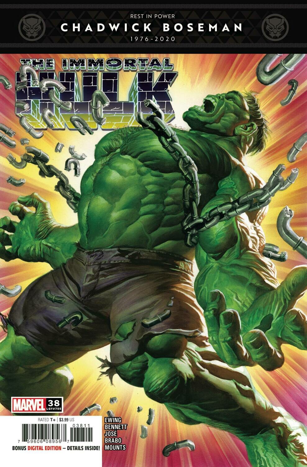 IMMORTAL HULK #38
MARVEL COMICS
(14th October 2020)