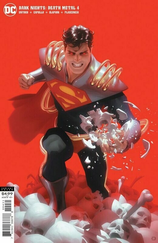 DARK NIGHTS DEATH METAL #4 (OF 6) SUPERBOY PRIME CARD STOCK
DC COMICS
(14th October 2020)