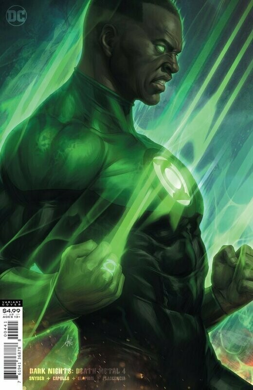 DARK NIGHTS DEATH METAL #4 (OF 6) GL JOHN STEWART CARD STOCK
DC COMICS
(14th October 2020)