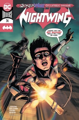 NIGHTWING #74 JOKER WAR
DC COMICS
(9th September 2020)