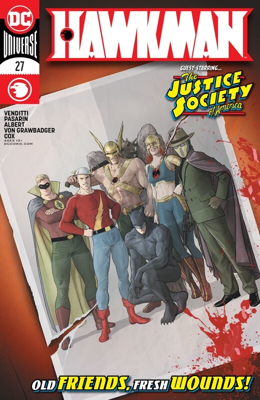 HAWKMAN #27
DC COMICS
(9th September 2020) HAWKMAN #27
DC COMICS
(9th September 2020)
