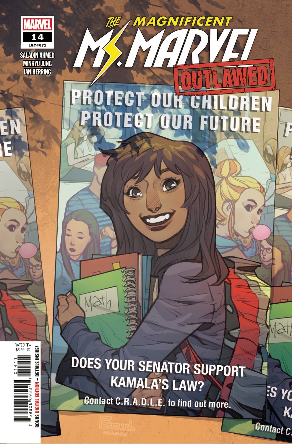 MAGNIFICENT MS MARVEL #14 OUT
MARVEL COMICS
(9th September 2019)