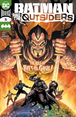 BATMAN AND THE OUTSIDERS #16
DC COMICS
(9th September 2020)