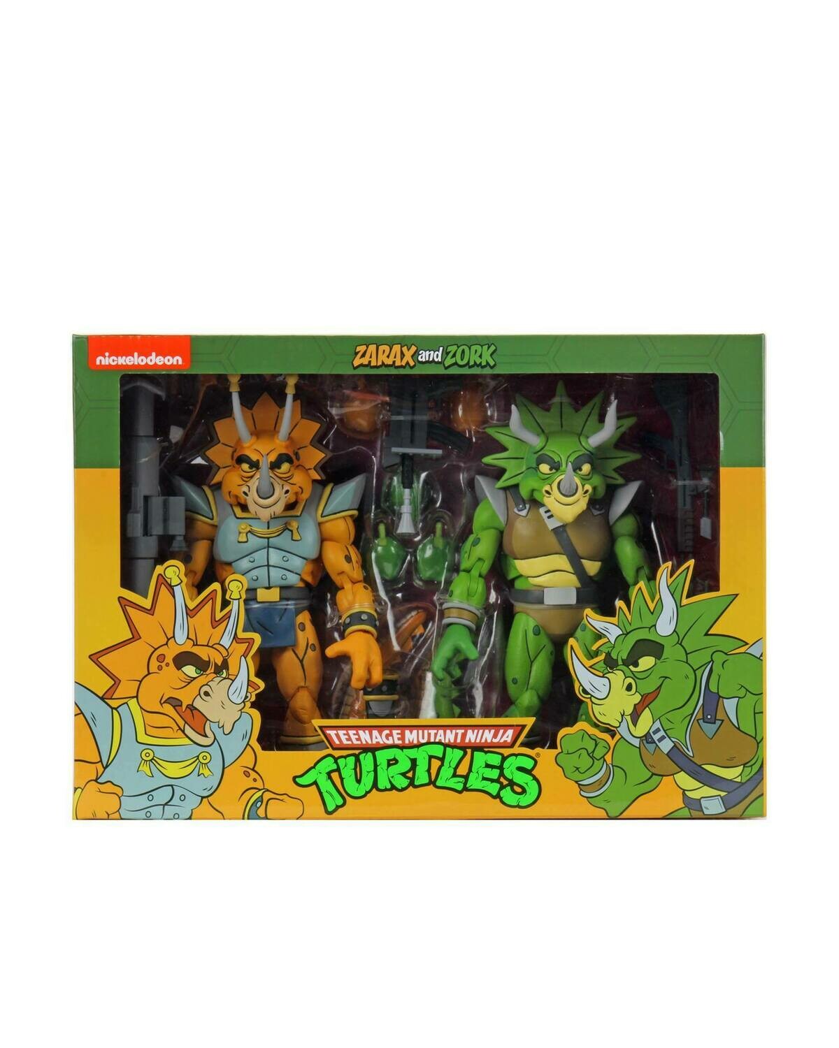 NECA Ultimate 7" Scale TMNT CARTOON Series 4 Captain Zarax and Zork 2 Pack