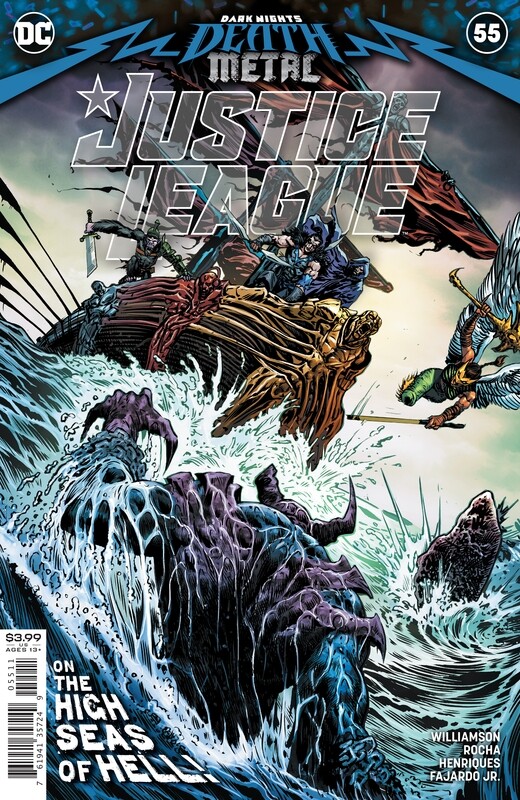 JUSTICE LEAGUE #55 DARK NIGHTS DEATH METAL
DC COMICS
(21st October 2020)