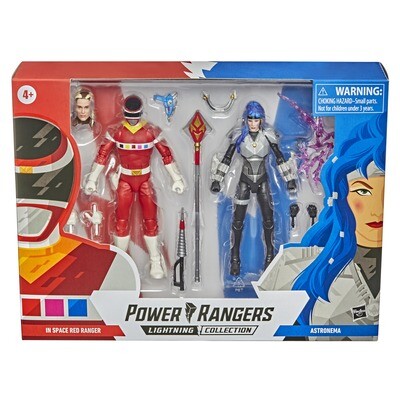 Power Rangers Lightning Collection In Space Red Ranger vs. Astronema 2-Pack