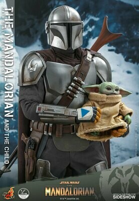 Hot Toys Star Wars The Mandalorian and the Child 1/4 SCALE Set (Standard version)