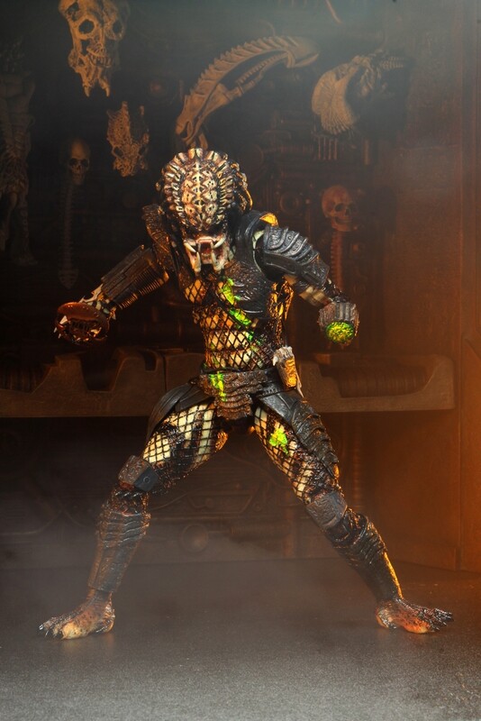 NECA Predator 2 7" Scale Ultimate Predator 2 Battle Damaged City Hunter