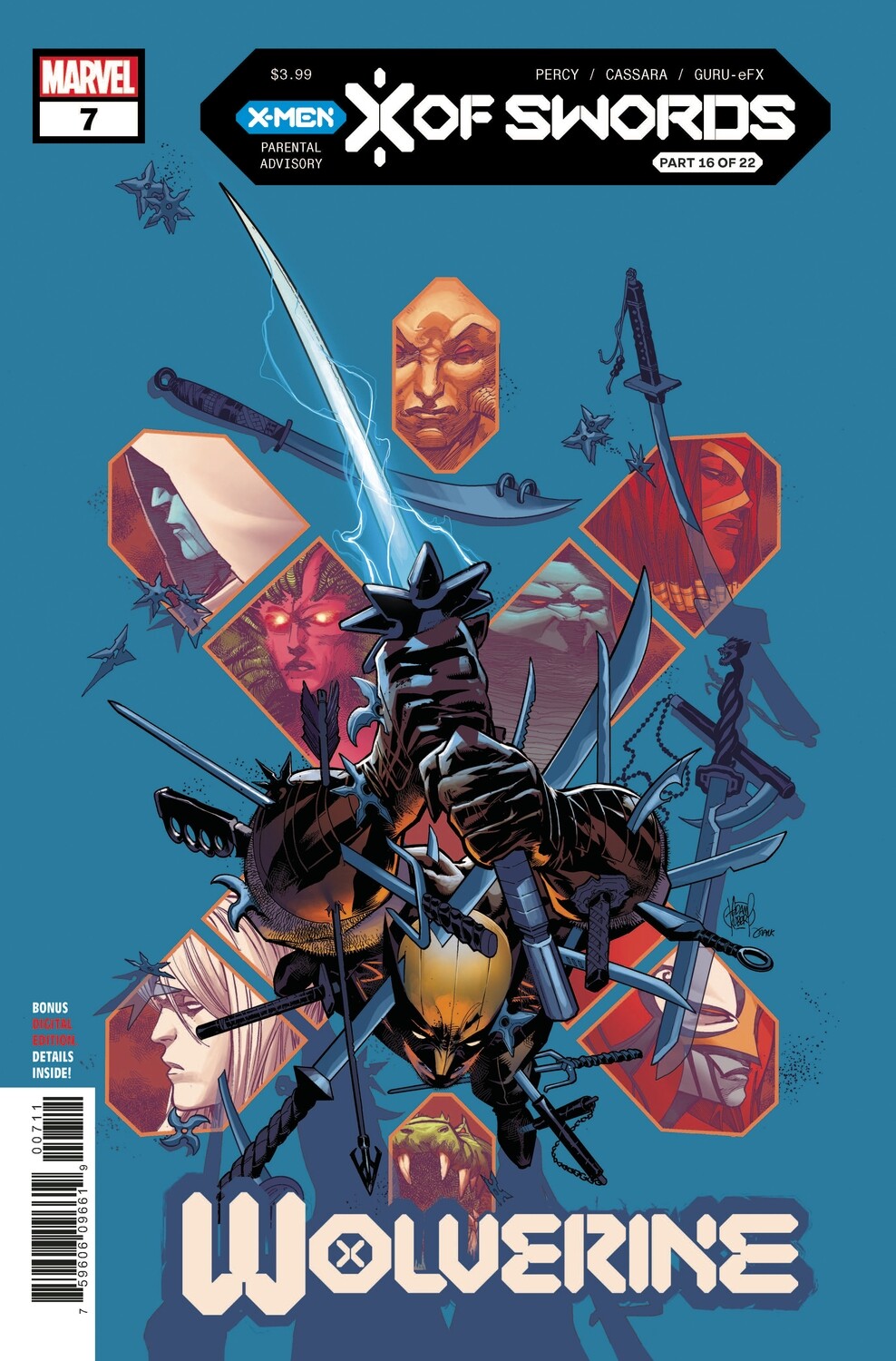 WOLVERINE #7 XOS
MARVEL COMICS
(11th November 2020)