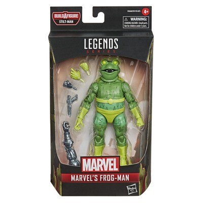 Marvel Legends 6" Spider Man Frog man (Stilt Man BAF)