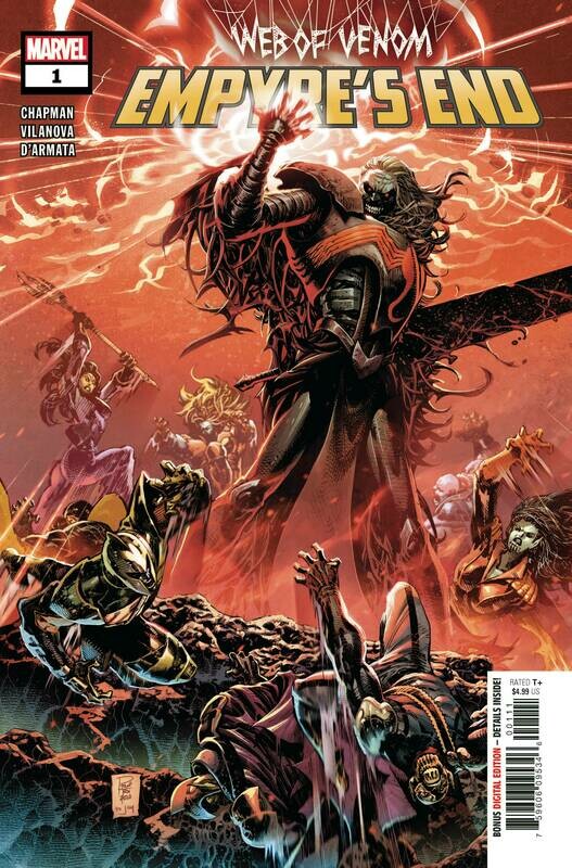 WEB OF VENOM EMPYRES END #1
MARVEL COMICS
(04th Nov 2020)