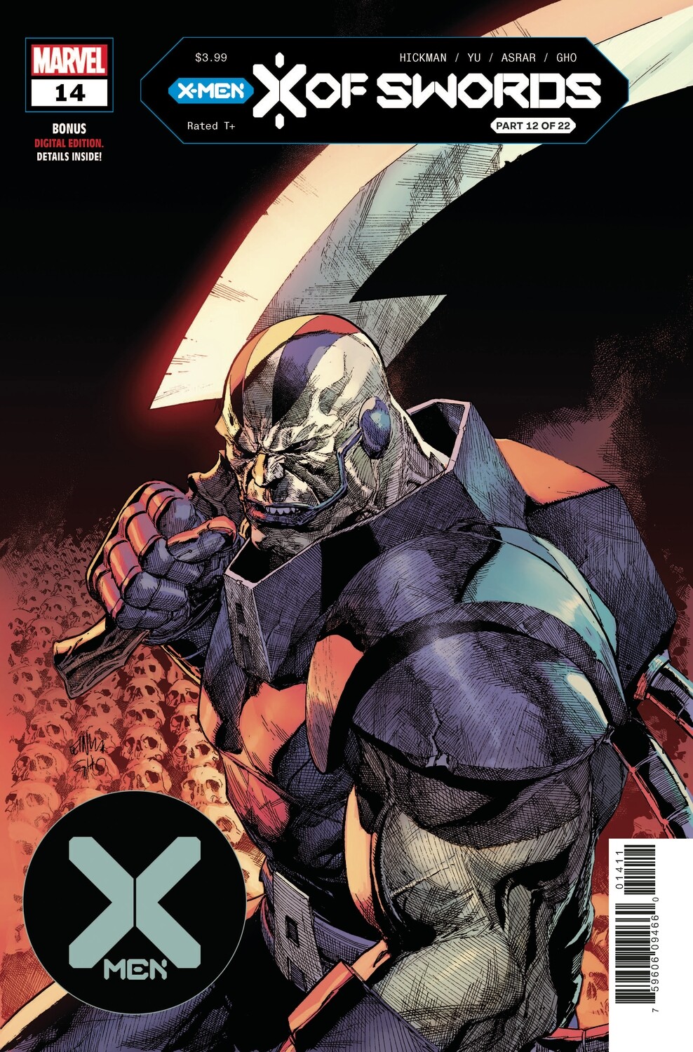 X-MEN #14 XOS
MARVEL COMICS
(04th Nov 2020)