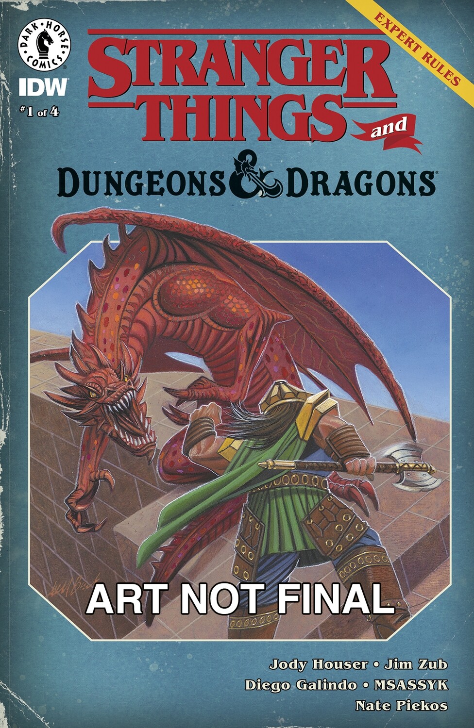 STRANGER THINGS D&D CROSSOVER #1 CVR D BECK
DARK HORSE COMICS
(04th Nov 2020)