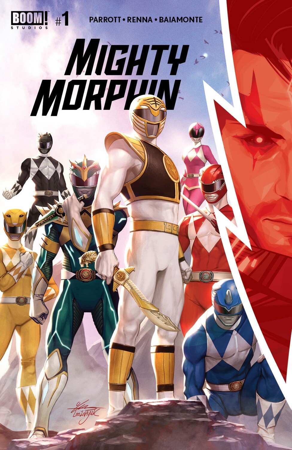 MIGHTY MORPHIN #1 CVR A LEE BOOM! STUDIOS COMICS (04th Nov 2020)