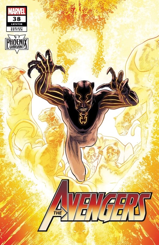 AVENGERS #38 KUDER BLACK PANTHER PHOENIX VAR
MARVEL COMICS
(04th Nov 2020)