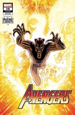 AVENGERS #38 KUDER BLACK PANTHER PHOENIX VAR
MARVEL COMICS
(04th Nov 2020)