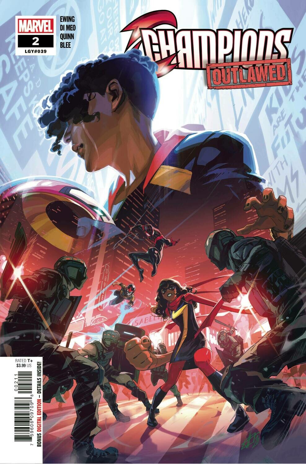 CHAMPIONS #2
MARVEL COMICS
(11th November 2020)