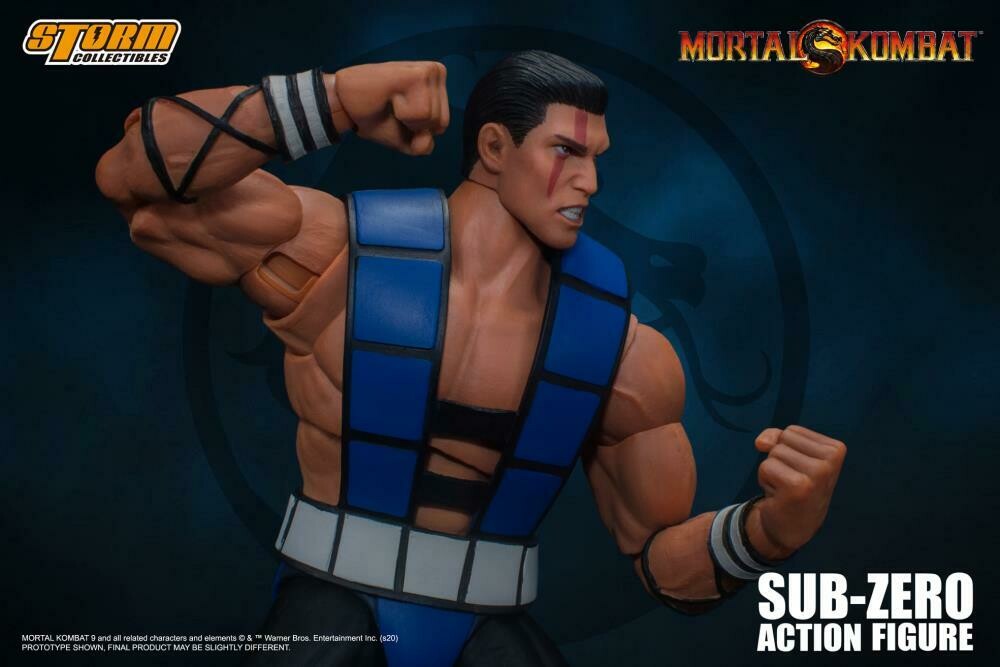 STORM COLLECTIBLES Mortal Kombat 3 Unmasked Sub-Zero