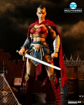 McFarlane Toys - DC Multiverse Collector Wave 3: Last Knight on Earth Wonder Woman (Bane BAF)