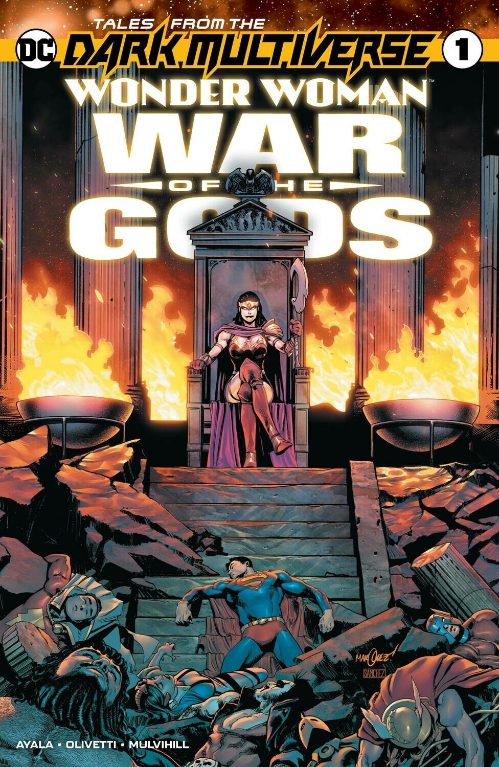 TALES OF THE DARK MULTIVERSE WONDER WOMAN WAR OT GODS #1
DC COMICS
(02nd December 2020)