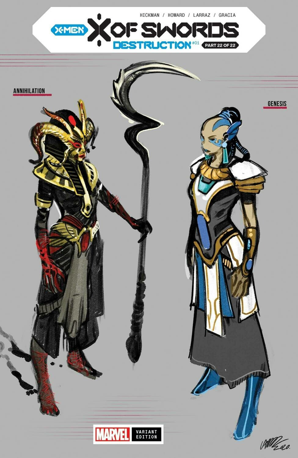 X OF SWORDS DESTRUCTION #1 LARRAZ DESIGN VAR
MARVEL COMICS
(25TH November 2020)