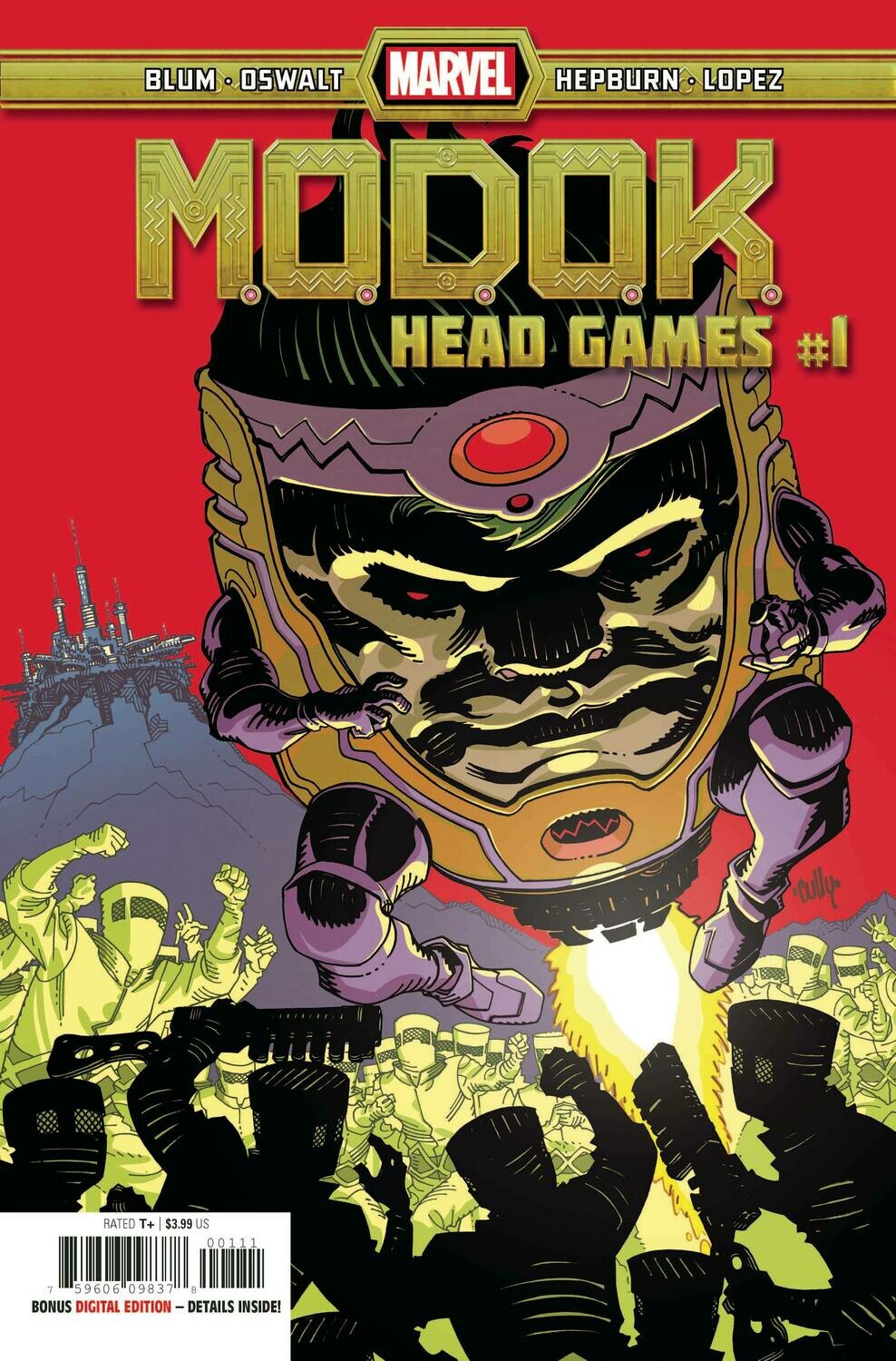 MODOK HEAD GAMES #1 (OF 4)
MARVEL COMICS
(02nd December 2020)