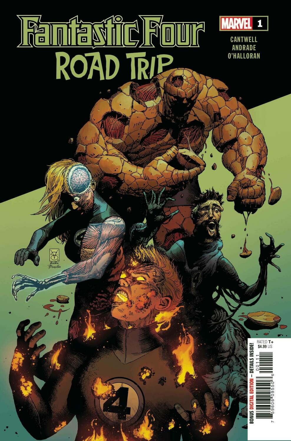FANTASTIC FOUR ROAD TRIP #1
MARVEL COMICS
(02nd December 2020)