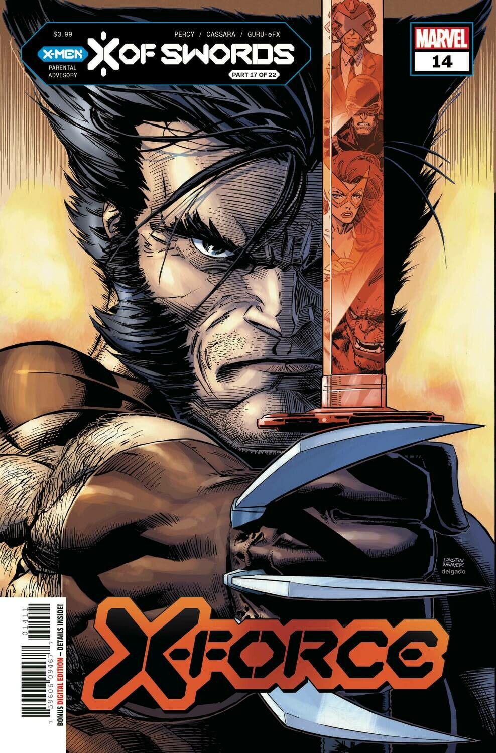 X-FORCE #14 XOS
MARVEL COMICS
(18th November 2020)