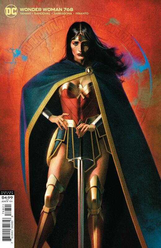 WONDER WOMAN #768 CARD STOCK JOSHUA MIDDLETON VAR ED
DC COMICS
(09th December 2020)