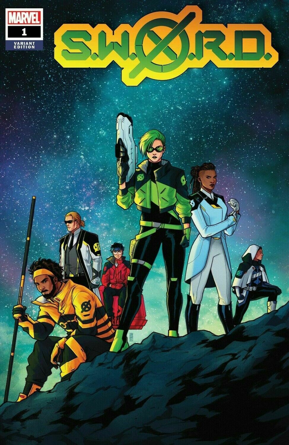 SWORD. #1
Cover D Incentive Jen Bartel Variant Cover
MARVEL COMICS
(09th December 2020)