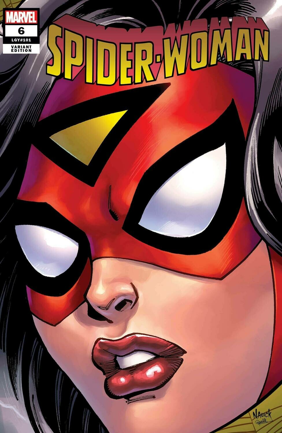 SPIDER-WOMAN #6 NAUCK HEADSHOT VAR
MARVEL COMICS
(18th November 2020)