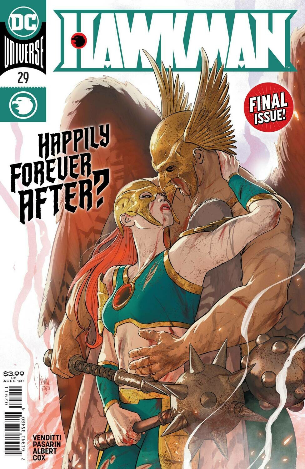 HAWKMAN #29
DC COMICS
(18th November 2020)