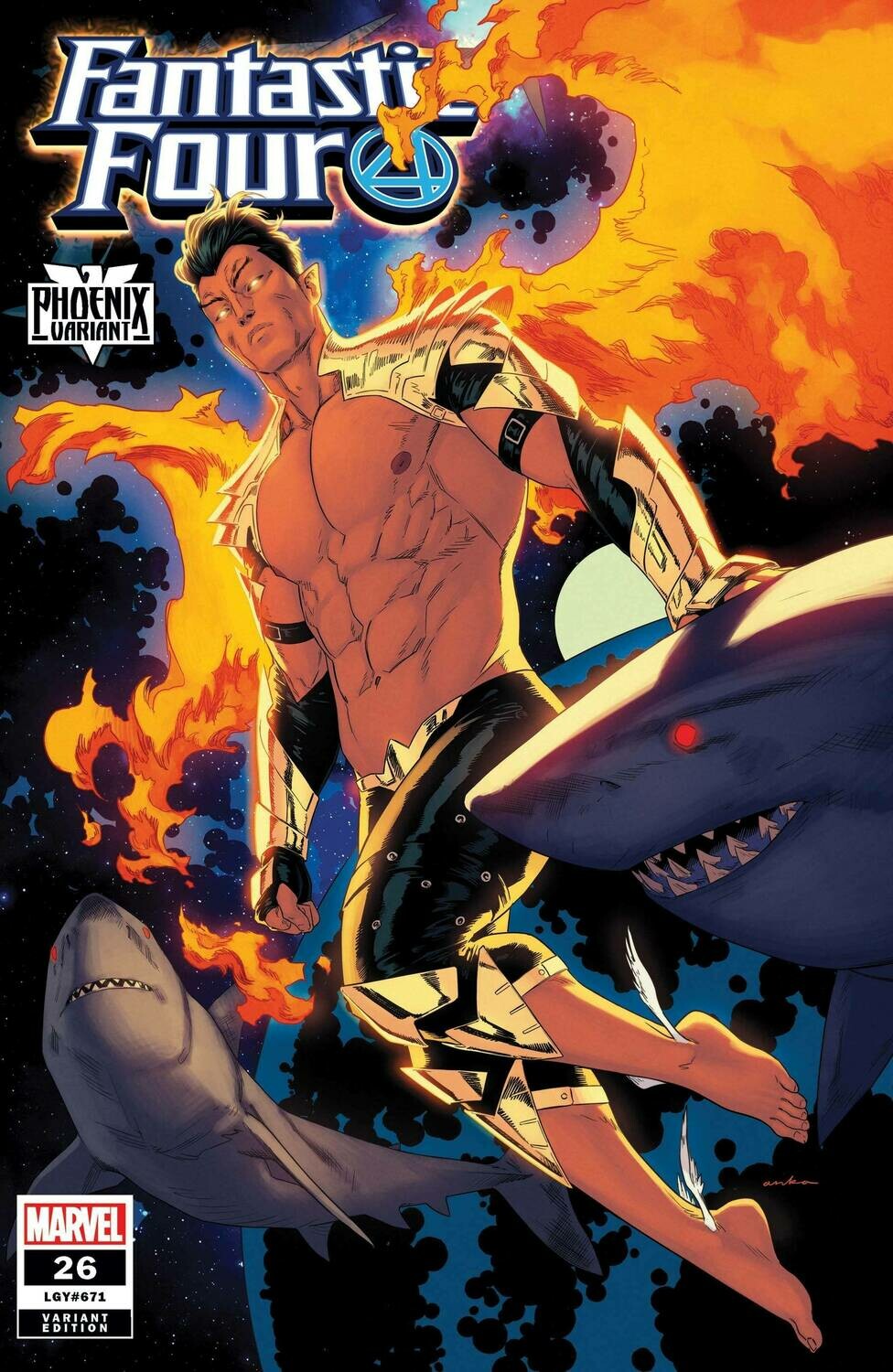 FANTASTIC FOUR #26 ANKA NAMOR PHOENIX VAR EMP
MARVEL COMICS
(18th November 2020)
