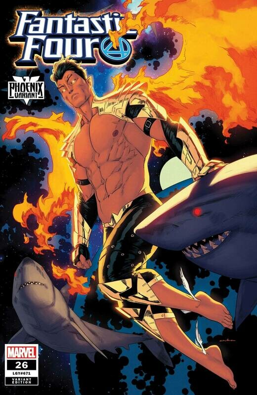 FANTASTIC FOUR #26 ANKA NAMOR PHOENIX VAR EMP
MARVEL COMICS
(18th November 2020)