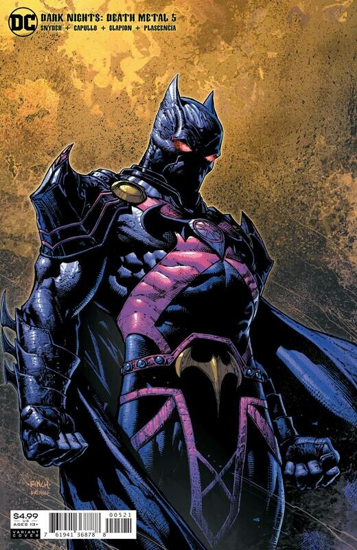 DARK NIGHTS DEATH METAL #5 (OF 7) CARD STOCK PITCH BLACK MAR
DC COMICS
(18th November 2020)