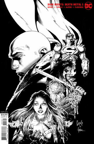 DARK NIGHTS DEATH METAL #5 (OF 7) CARD STOCK 1:100 CAPULLO B&W VARIANT
DC COMICS
(18th November 2020)