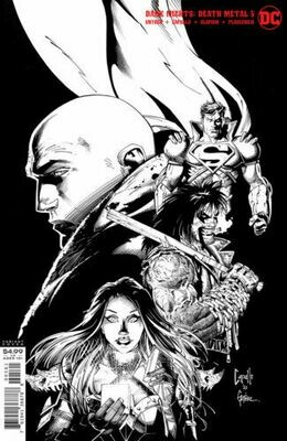 DARK NIGHTS DEATH METAL #5 (OF 7) CARD STOCK 1:100 CAPULLO B&W VARIANT
DC COMICS
(18th November 2020)