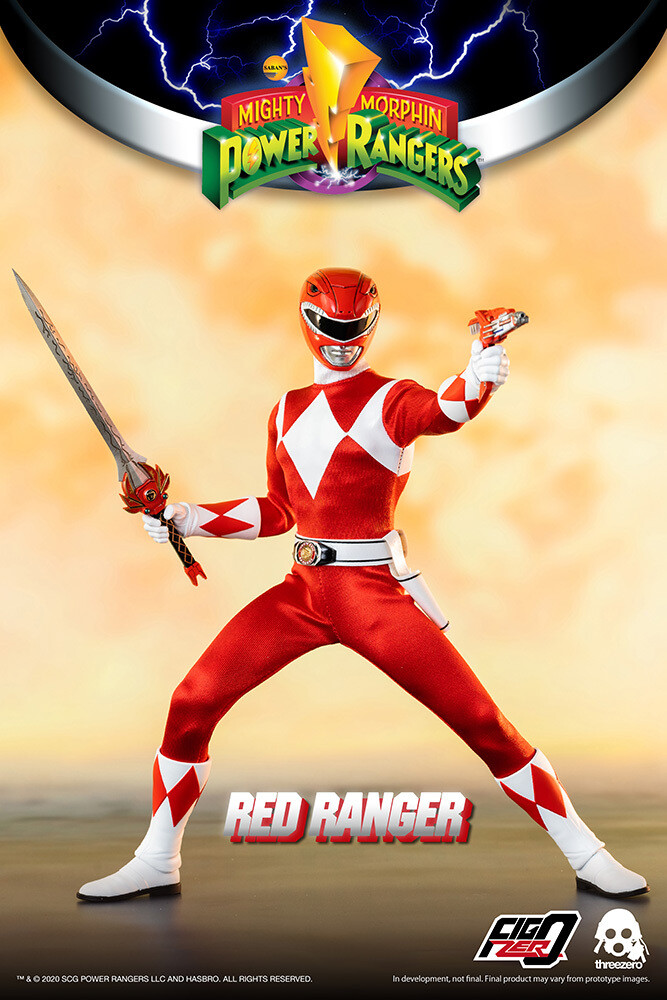 Threezero - Mighty Morphin Power Rangers Red Ranger 1:6 Scale Action Figure